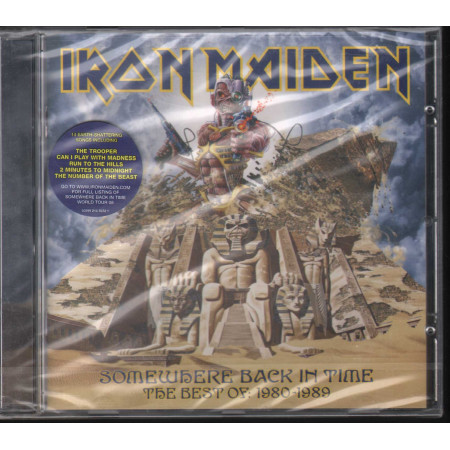 Iron Maiden CD Somewhere Back In Time - The Best Of 1980 1989 / EMI Sigillato