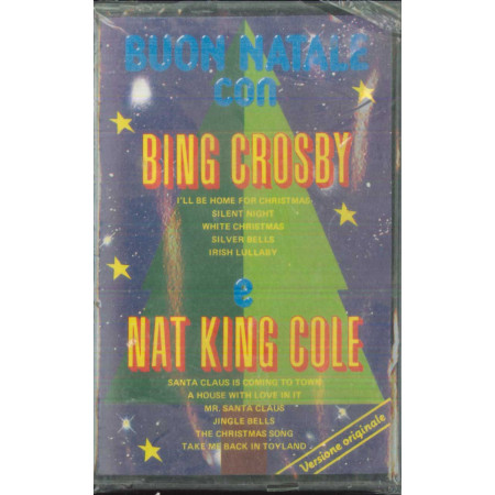 Bing Crosby E Nat King Cole MC7 Buon Natale Con / Disco Magic ‎MC 026 Sigillata