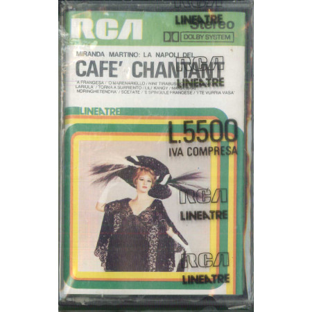 Miranda Martino MC7 La Napoli Del Cafe' Chantant / RCA ‎– NK 33195 Sigillata