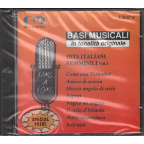 Basi Musicali CD Hits Italiani Femminili Vol. 1 / Polygram 170 655-2 Alta Marea Sigillata Basi Musicali CD Hits Italiani Femminili Vol. 1 / Polygram 170 655-2 Alta Marea Sigillata