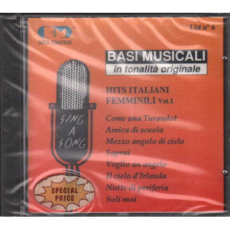 Basi Musicali CD Hits Italiani Femminili Vol. 1 / Polygram 170 655-2 Alta Marea Sigillata