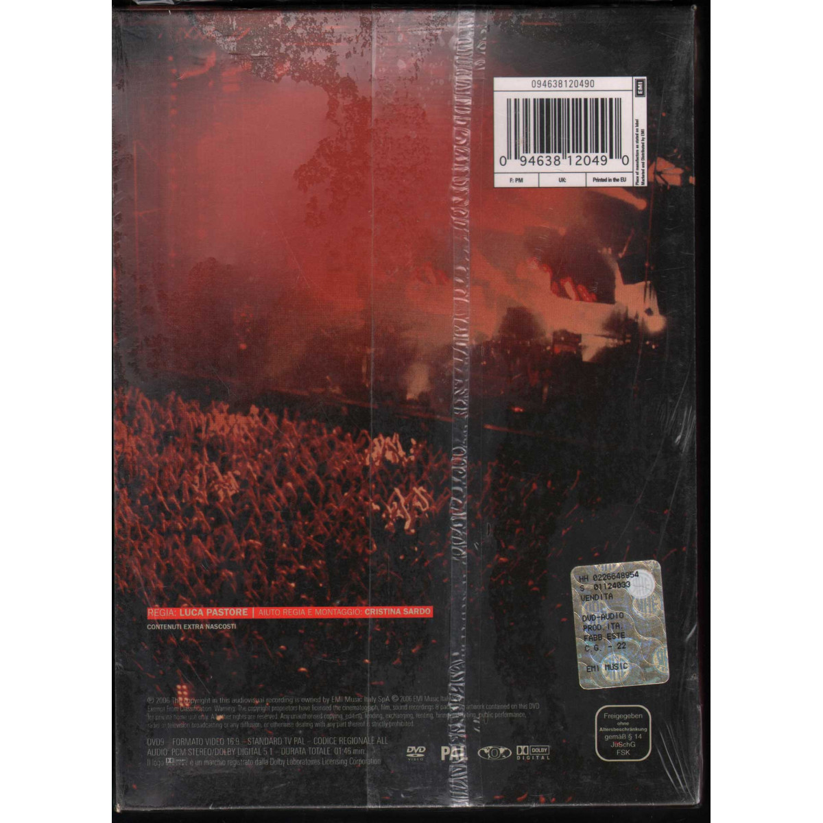 Subsonica DVD Be Human Cronache Terrestri Tour 2005 / EMI Slipcase