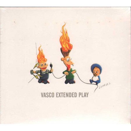 Vasco Rossi CD's Extended Play / EMI ‎– 0946 387389 0 9 Sigillata