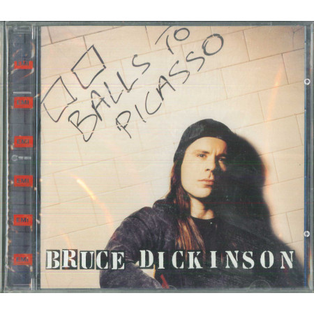Bruce Dickinson CD Balls To Picasso Timbro SIAE Secco EMI ‎8 29682 2 Sigillato