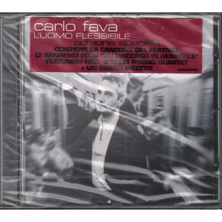 Carlo Fava ‎CD L'Uomo Flessible / EMI ‎– 094635678123 Sigillato