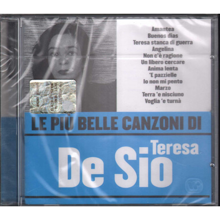 Teresa De Sio CD Le Piu' Belle Canzoni Di / Warner 5051011-2107-2-3 Sigillato