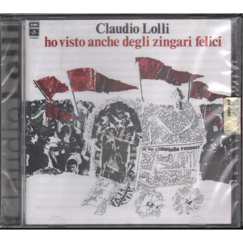 Claudio Lolli CD Ho Visto Anche Degli Zingari Felici EMI 0094636726922 Sigillato Claudio Lolli CD Ho Visto Anche Degli Zingari Felici EMI 0094636726922 Sigillato