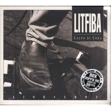 Litfiba 2 MC7 Libro Colpo di Coda - Live 1993 / EMI 7243 8 28945 4 4 Sigillata