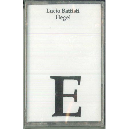 Lucio Battisti ‎MC7‎‎ Hegel / Nuova Sigillata / ‎BMG 0743212291643