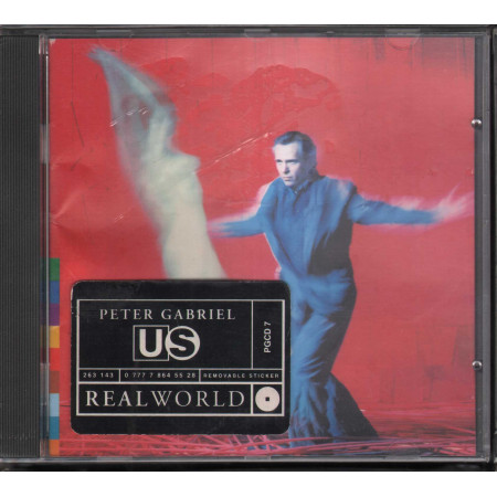 Peter Gabriel ‎CD Us / Real World PGCD 7 / Virgin ‎0777 7 86455 2 8 Sigillato