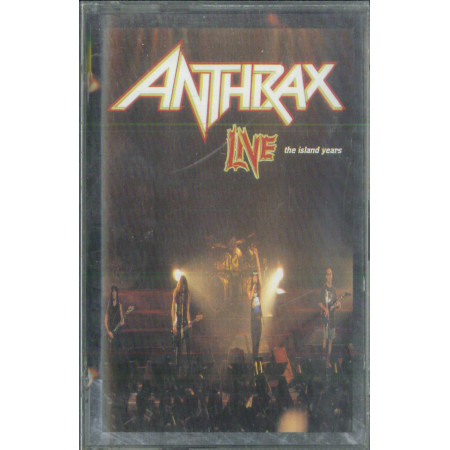 Anthrax ‎MC7 Live - The Island Years / Island Records 74321190594 Sigillata
