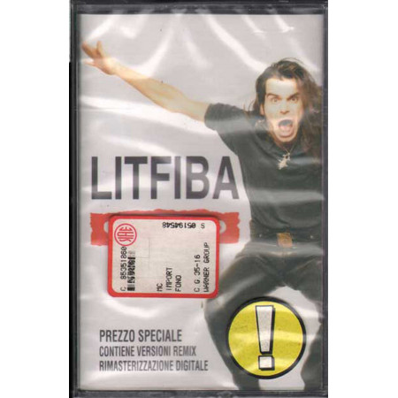 Litfiba MC7 Urlo / CGD ‎4509 98752-4 Sigillata