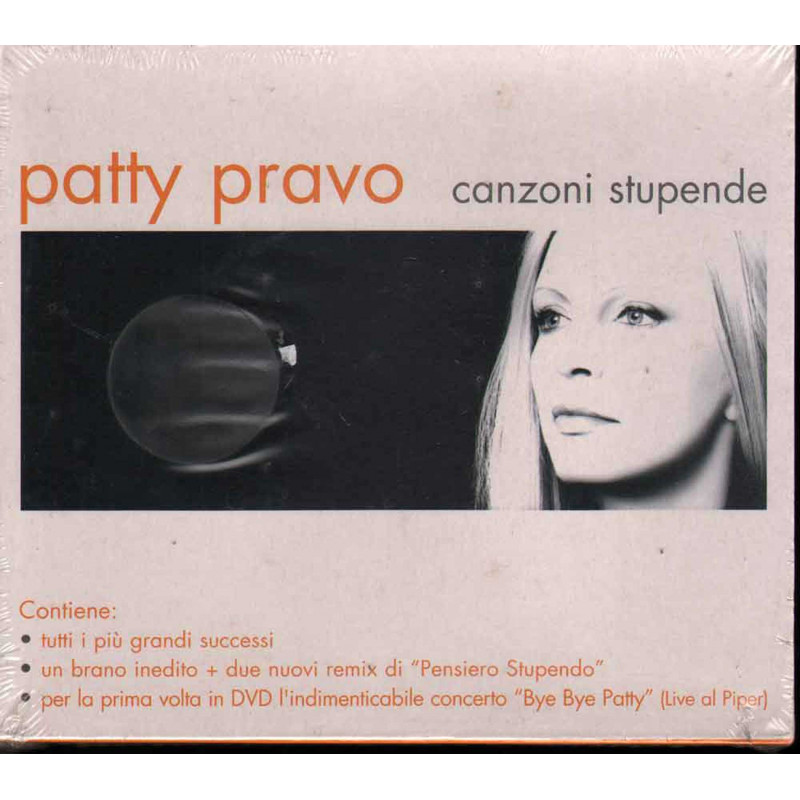 Patty Pravo 2 CD DVD Canzoni Stupende Slipcase / Epic EPC 520261 3 Sigillato Patty Pravo 2 CD DVD Canzoni Stupende Slipcase / Epic EPC 520261 3 Sigillato
