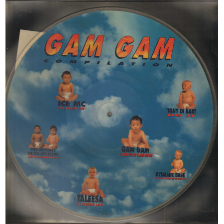 AAVV ‎‎Vinile 12" Picture Disc Gam Gam Compilation /  Volumex ‎PD/VOL 001 Nuovo