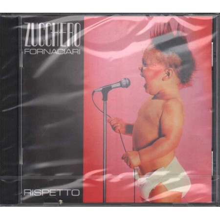 Zucchero Sugar Fornaciari CD Rispetto / Polydor ‎– 829 301-2 Sigillato