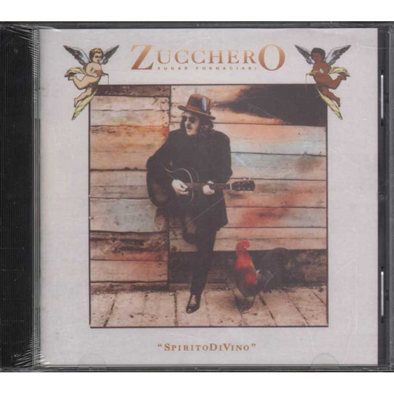 Zucchero Sugar Fornaciari CD SpiritoDiVino (Spirito Di Vino) Polydor Sigillato Zucchero Sugar Fornaciari CD SpiritoDiVino (Spirito Di Vino) Polydor Sigillato