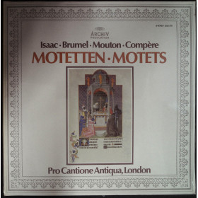 Isaac Brumel Mouton Compere Pro Cantione Antiqua London Lp Motetten Sigillato Isaac Brumel Mouton Compere Pro Cantione Antiqua London Lp Motetten Sigillato
