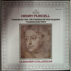 Henry Purcell - Ulsamer-Collegium Lp Fantasias For Viols / Archiv 2533 366 Nuovo Henry Purcell - Ulsamer-Collegium Lp Fantasias For Viols / Archiv 2533 366 Nuovo