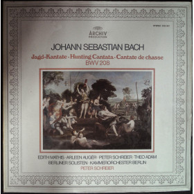 Bach / Schreier / Adam Lp Jagd-Kantate • Hunting Cantata Cantate De Sigillato Bach / Schreier / Adam Lp Jagd-Kantate • Hunting Cantata Cantate De Sigillato