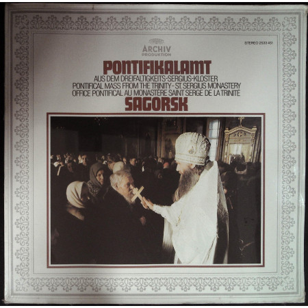 AAVV Lp Pontifikalamt Aus Dem Dreifaltigkeits Sergius Kloster Sagorsk Sigillato