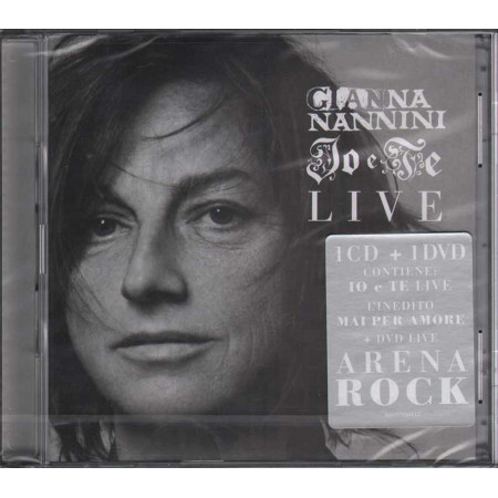Gianna Nannini CD DVD Io E Te Live / Sony Music RCA 88697986512 Sigillato