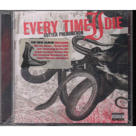 Every Time I Die CD Gutter Phenomenon / Roadrunner Records ‎RR 8182-2 Sigillato