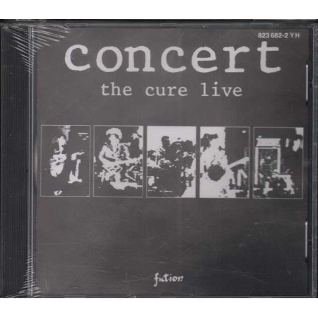 The Cure CD Concert - The Cure Live / Fiction Records 823 682-2 YH Sigillato