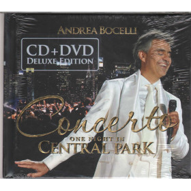 Andrea Bocelli CD DVD Concerto Central Park Deluxe Sugar 8033120983054 Sigillato
