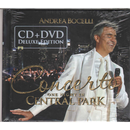 Andrea Bocelli CD DVD Concerto Central Park Deluxe Sugar 8033120983054 Sigillato