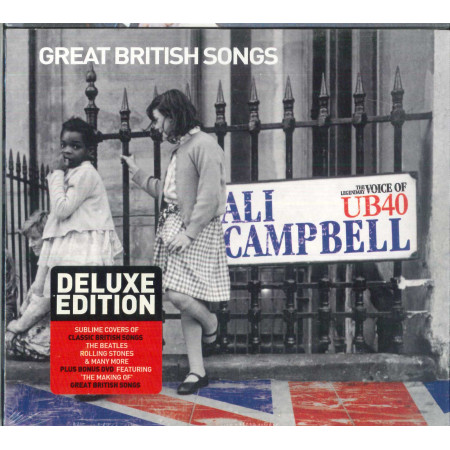 Ali Campbell ‎CD Great British Songs Deluxe / Ear Music 0206192ERE Sigillato