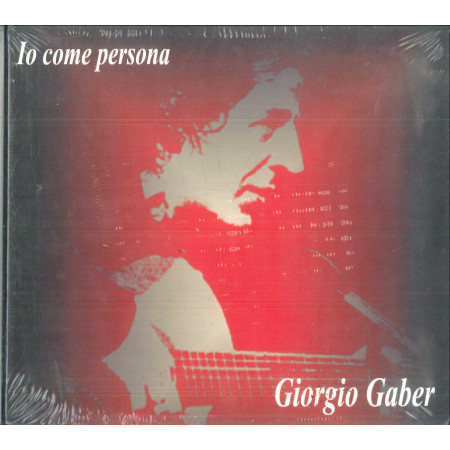 Giorgio Gaber CD Io Come Persona / Carosello ‎– RTR 4105-2 Sigillato