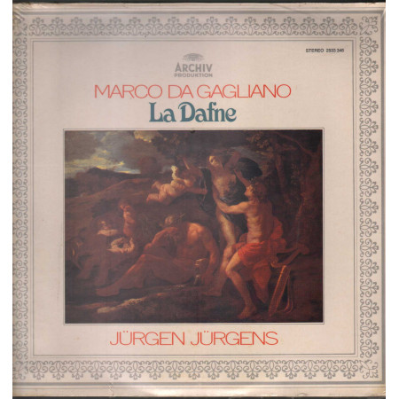 Marco Da Gagliano / Jurgen Jurgens ‎Lp La Dafne / Archiv Produktion ‎Sigilato