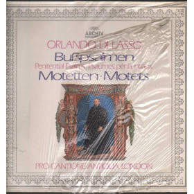 Orlando di Lasso / Pro Cantione Antiqua London Lp Bußpsalmen / Motetten Nuovo Orlando di Lasso / Pro Cantione Antiqua London Lp Bußpsalmen / Motetten Nuovo