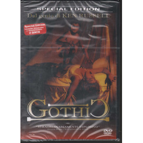 Gothic DVD Russell Ken / Gabriel Byrne / Miriam Cyr / Julian Sands Sigillato Gothic DVD Russell Ken / Gabriel Byrne / Miriam Cyr / Julian Sands Sigillato