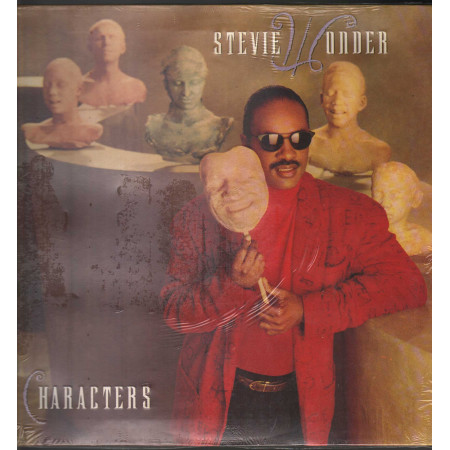 Stevie Wonder Lp Vinile Characters / Apribile Gatefold Motown ZL 72001 Sigillato