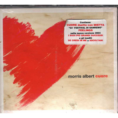 Morris Albert CD Cuore / Universal ‎300690 1 Digipack Sigillato