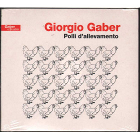 Giorgio Gaber 2 CD Polli d'allevamento Digipack Sigillato 8032529703225 Giorgio Gaber DOPPIO CD Polli d'allevamento Nuovo Sigillato Digipack