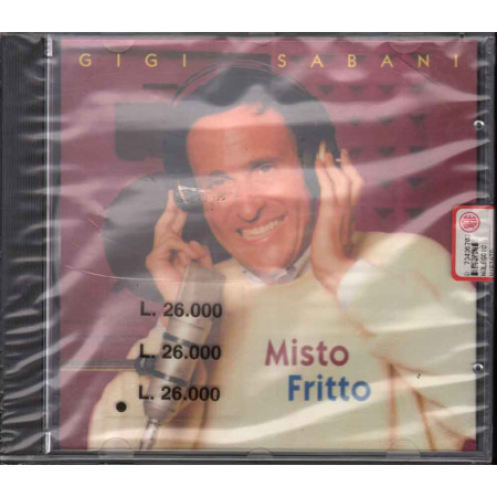 Gigi Sabani CD Misto Fritto Nuovo Sigillato 8012842210822