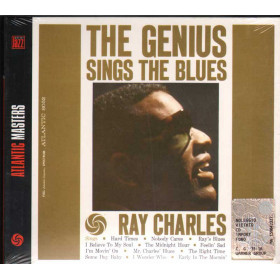 Ray Charles CD The Genius Sings The Blues Atlantic Warner 8122-73524-2 Sigillato Ray Charles CD The Genius Sings The Blues / Atlantic