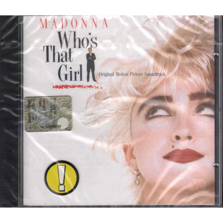 Madonna CD Who's That Girl OST Soundtrack Sire 7599-25611-2 Sigillato