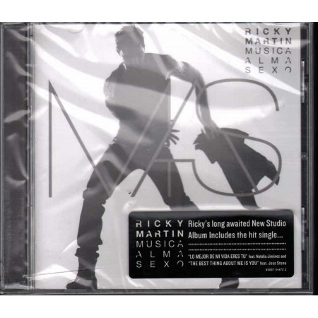 Ricky Martin ‎CD Musica + Alma + Sexo / Sony Music Latin ‎88697544722 Sigillato