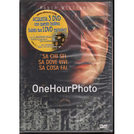 One Hour Photo DVD Connie Nielsen / Eric La Salle / Robin Williams Sigillato