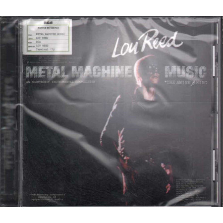 Lou Reed CD Metal Machine Music / Buddha Records ‎RCA 74465 99752 2 Sigillato