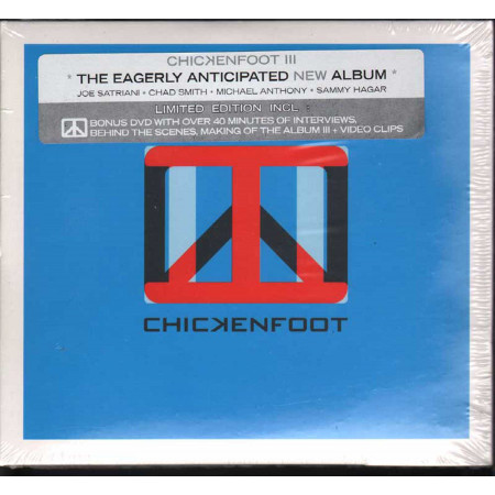 Chickenfoot CD DVD III Limited Edition / Ear Music ‎0207072ERE Sigillato
