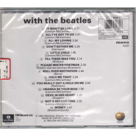 Beatles ‎CD With The Beatles Mono / EMI Parlophone ‎Apple CDP 7464362