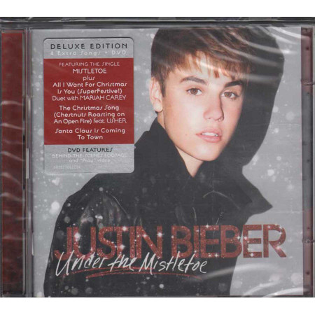 Justin Bieber CD DVD Under The Mistletoe Deluxe Edition Sigillato