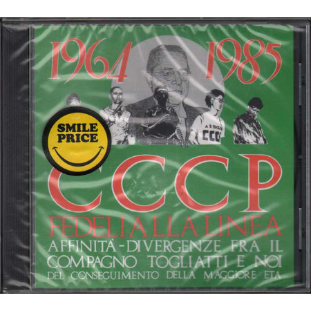 CCCP Fedeli alla linea CD 1964 1985 Affinita Divergenze / EMI Virrgin Sigillato