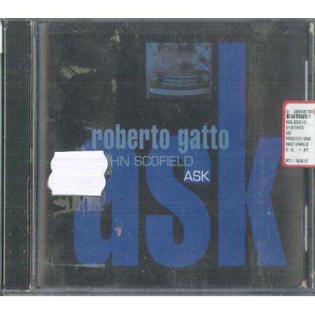 Roberto Gatto CD Ask / Gala Records GLA 20952 Sigillato 5099749738928