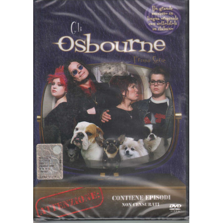 Gli Osbourne Stagione 1 Ep 01 - 09 DVD Osbourne / Miramax Films Sigillato