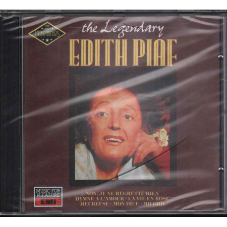 Edith Piaf  CD The Legendary Edith Piaf  Nuovo Sigillato 0077779276127